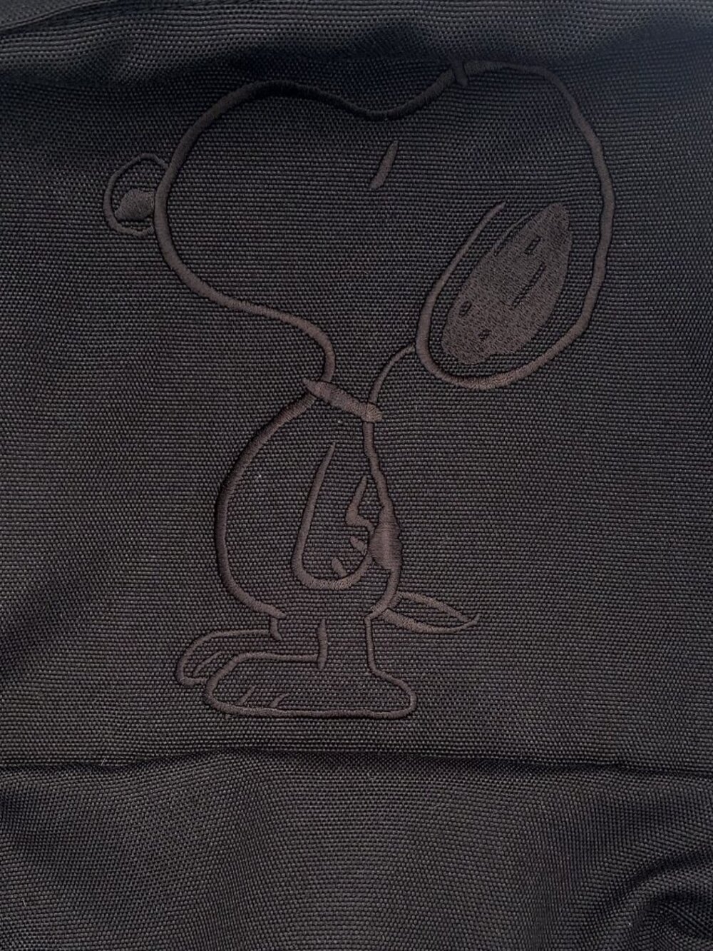 Vans Peanuts Snoopy Black Polyester Backpack 2017 Animation Inside Pockets